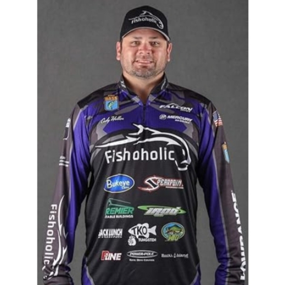 Baseball Fishing Hat Embroidered Logos Mesh Trucker Fishing Outdoors Black - Picture 5 of 8